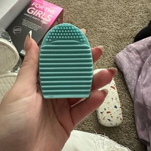 Silicone Makeup Brush Cleaner - Teal